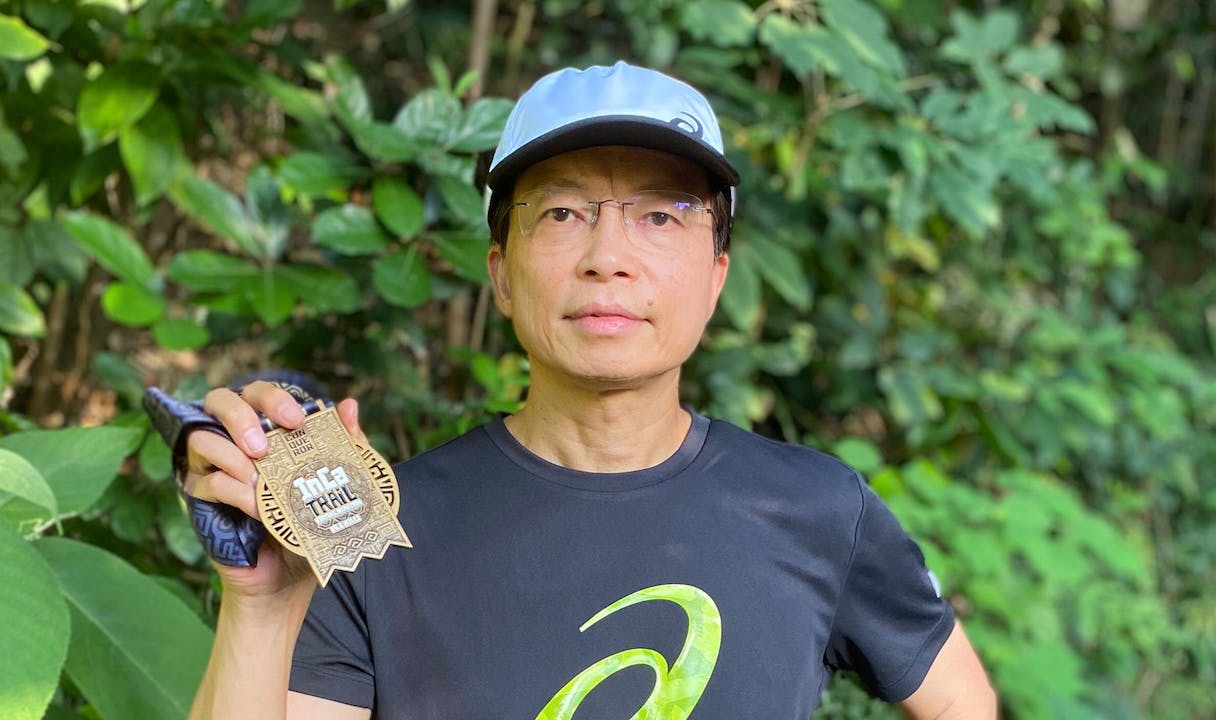 筆者張樹槐已完成印加古城虛擬馬拉松。