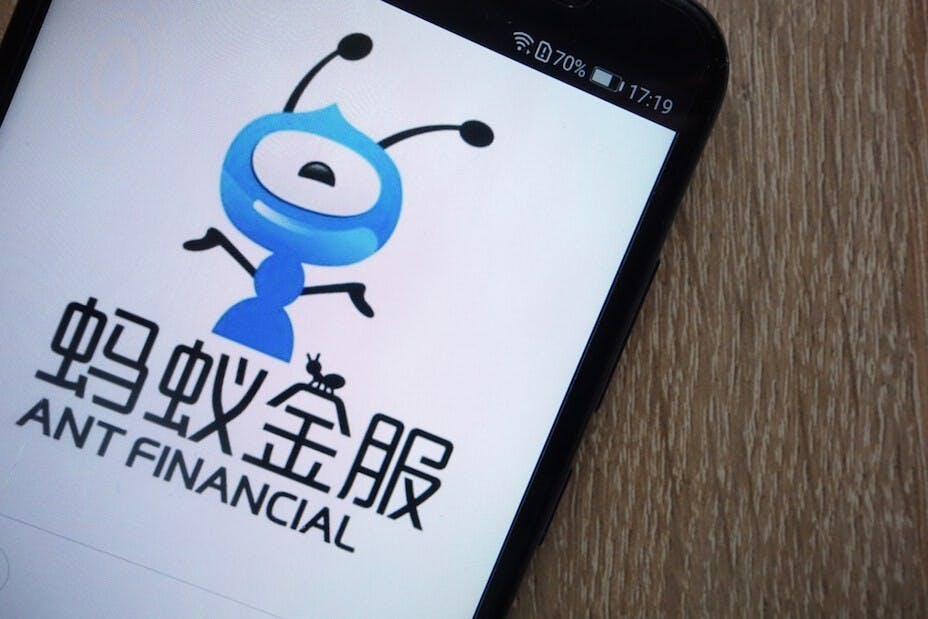 螞蟻夠大，但頗側重支付業務收益，市佔率雖可續穩守第一，但受制於騰訊、拼多多、美團點評（03690）及字節跳動的競爭。（Shutterstock）