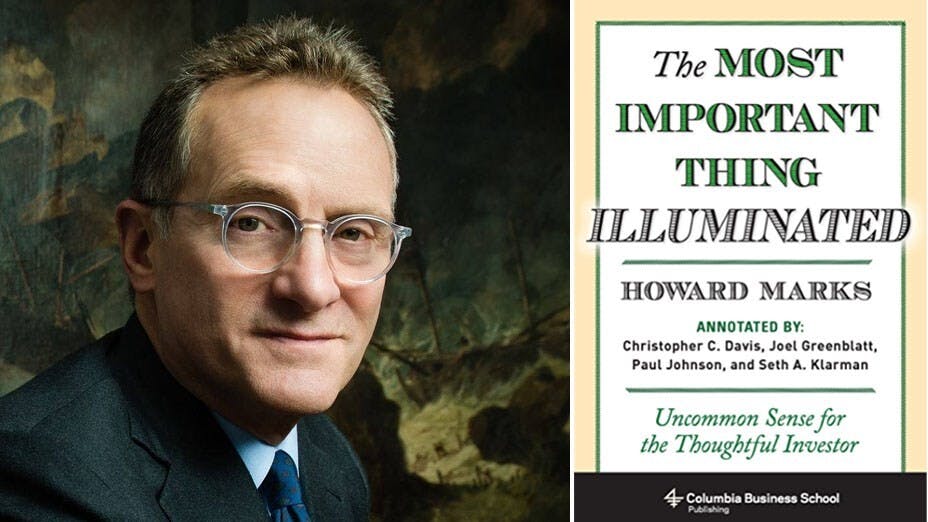The Most Important Thing Illuminated（2011）由著名投資基金Oaktree Capital的始創人之一——霍華德‧馬克斯所撰寫。（Howard Marks Facebook、Amazon）