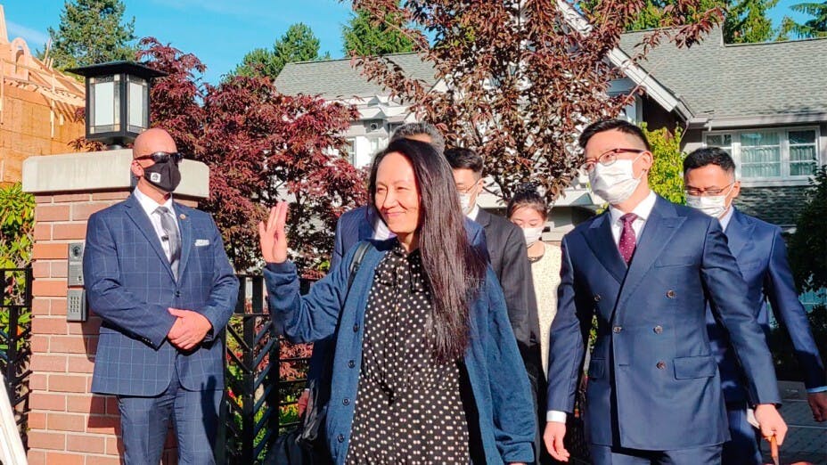 在孟晚舟被捕初期，我曾經撰文講千祈唔好認罪。（亞新社）