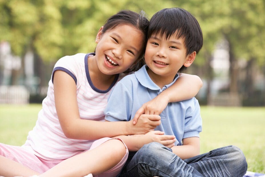 我們可以選擇朋友，但不可以選擇兄弟姊妹呢！（Shutterstock）