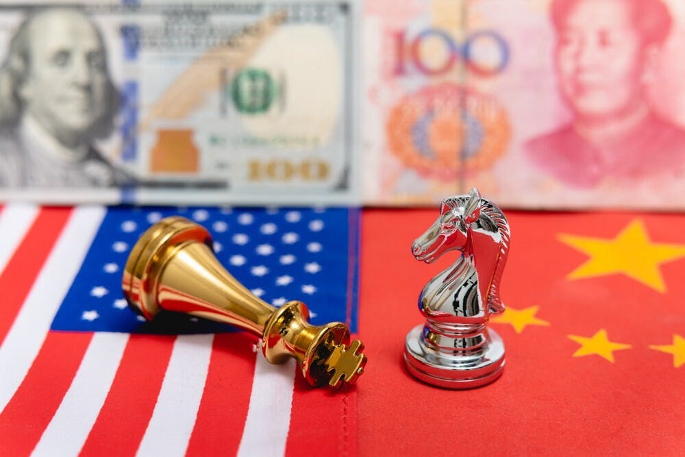 金融戰動不了中國根基，因金融佔中國很小部分。所以大家不要人云亦云。（Shutterstock）