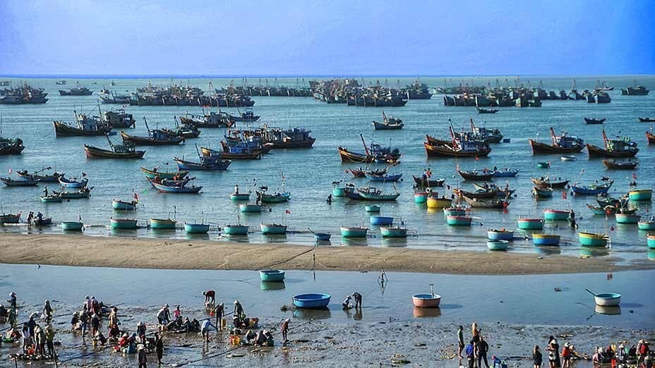 越南梅奈漁村 Mui Ne Fishing Village in Vietnam