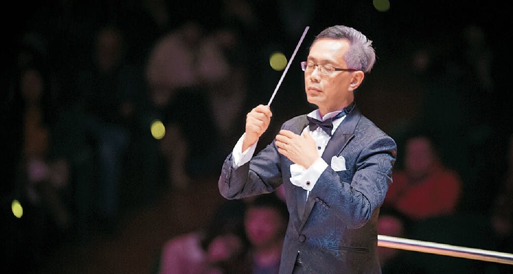 樂樂國樂團音樂總監、《孫文在香港》作曲梁志鏘。