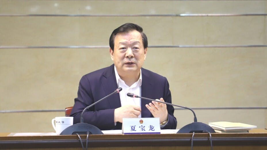 全國港澳研究會顧問劉兆佳認為，今次夏寶龍親身來港考察，反映香港已恢復常態。（港澳辦圖片）