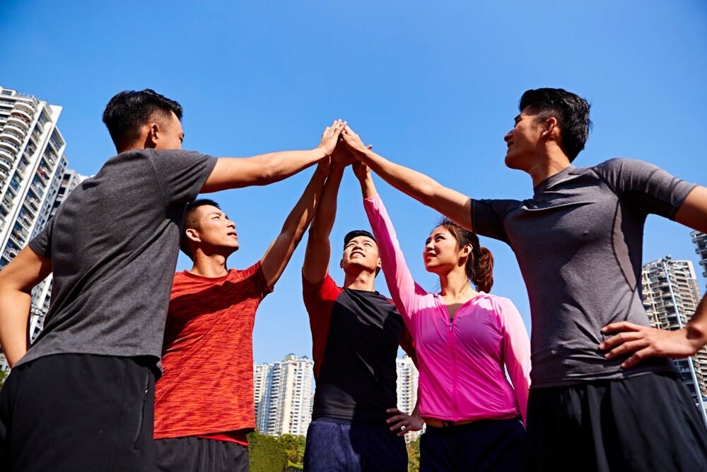 團隊精神最大的信念就是TEAM，Together Each Achieves More。（Shutterstock）