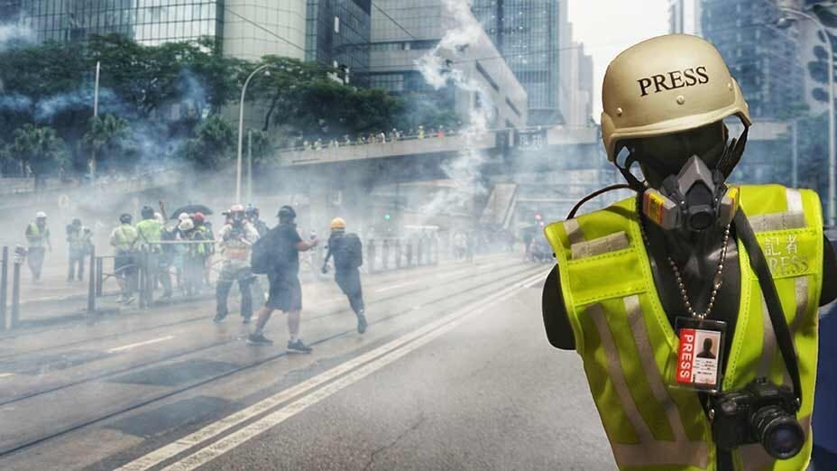 「香港人製造」前線示威者模型 推出記者版感謝付出 Frontline Reporter Figure "Made by Hong Kong People"