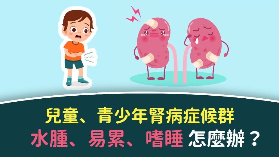 罹患腎病症候群的病人，體內大部分的白蛋白會從尿液中流失。（灼見名家製圖）