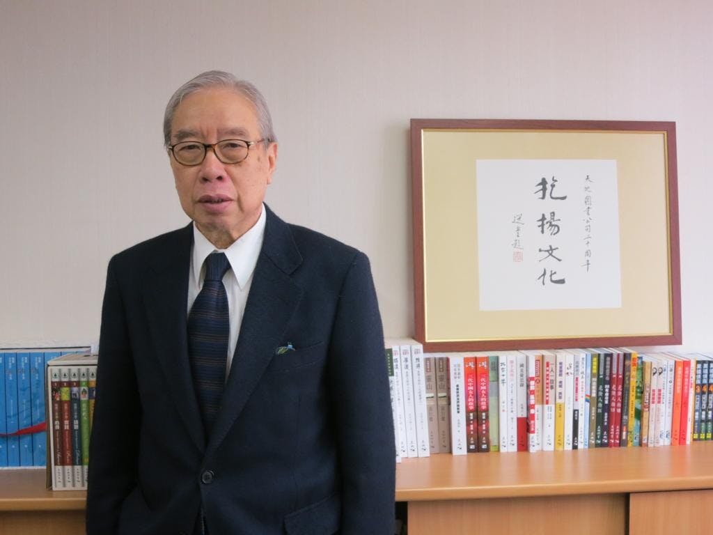 天地圖書前董事長陳松齡。