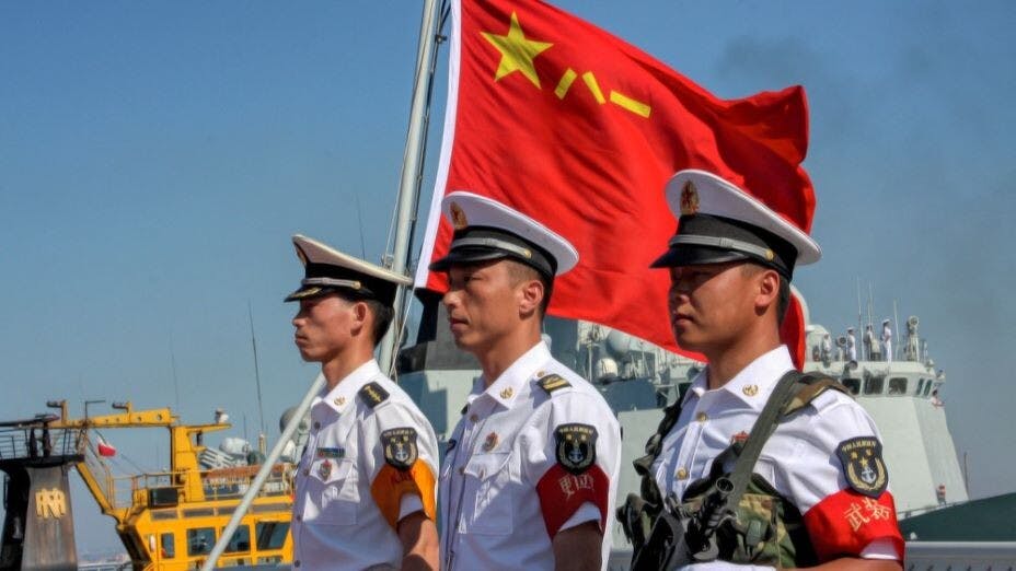 中國正進入海洋時代，並決意成為一個海權強國。（Shutterstock）