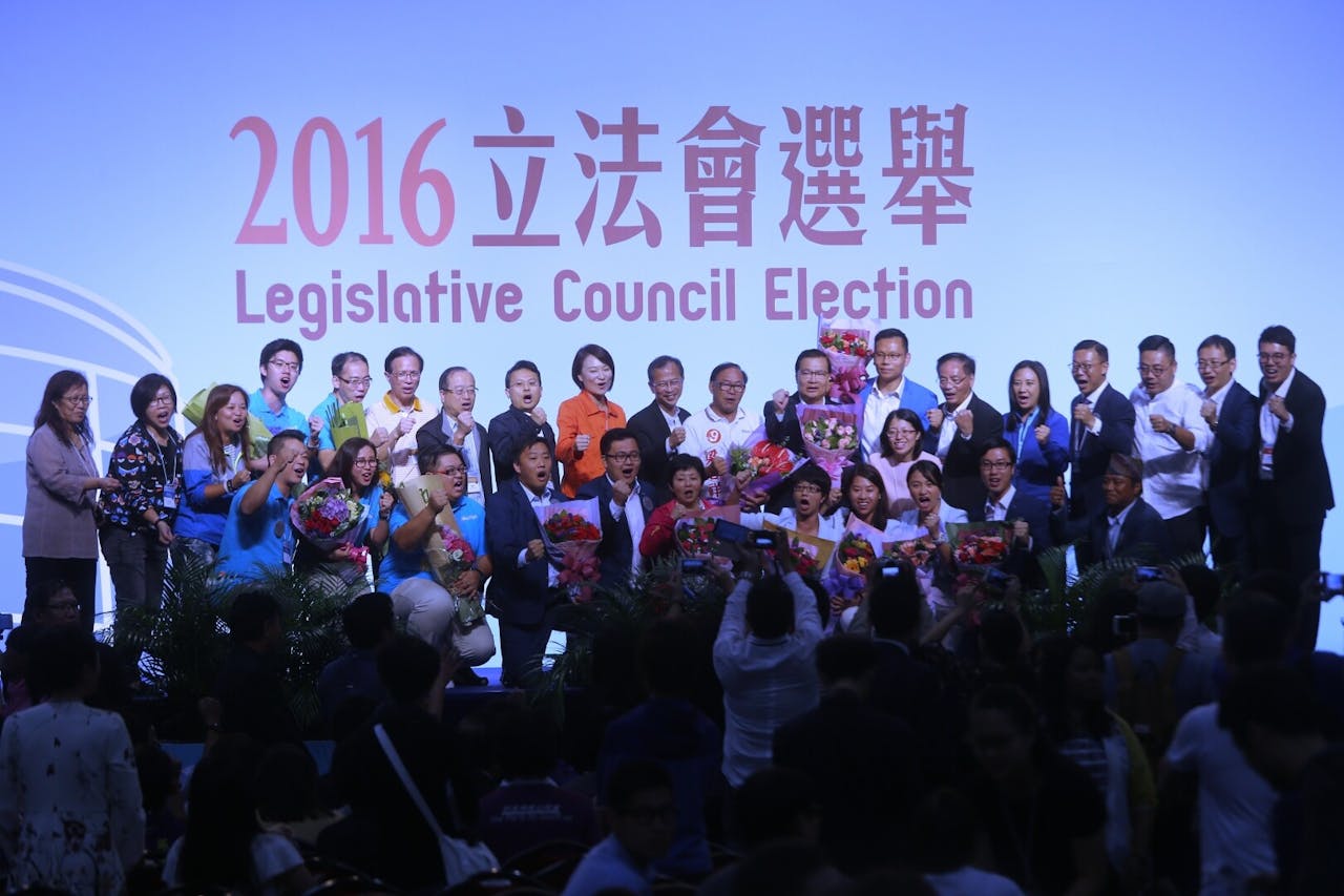 有人說建制派培養政治人才如養殖熊貓（亞新社）