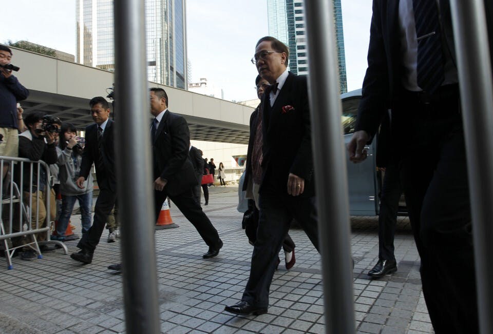 曾蔭權被判公職人員行為失當罪（亞新社）