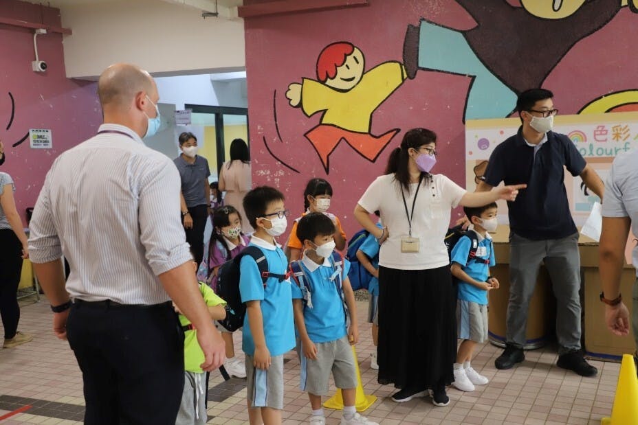 新一年，學校工作忙碌、極具挑戰性！（福建中學附屬學校圖片）