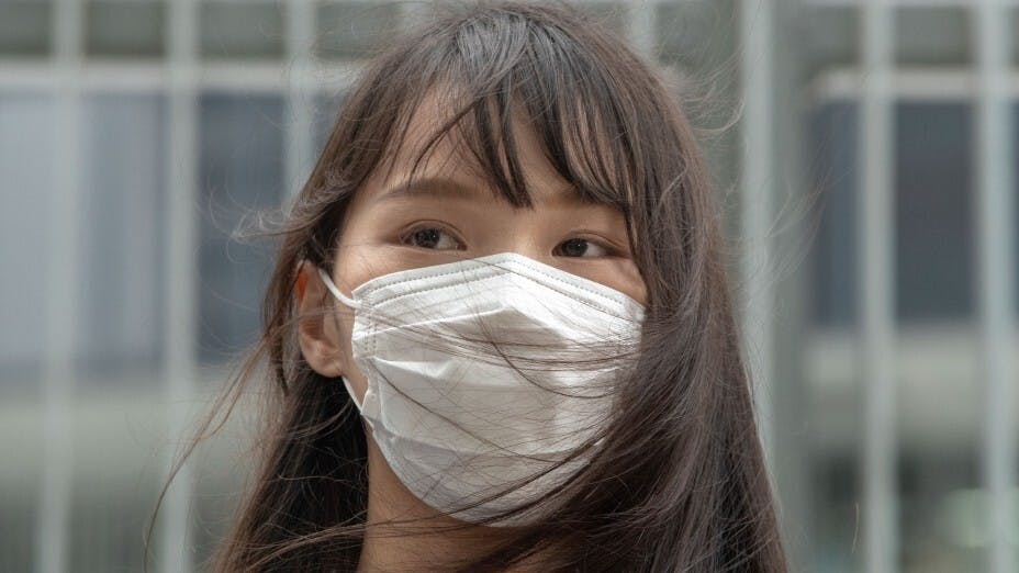 港人被迷惑誤導，周庭就是典型的反面教材。（亞新社）