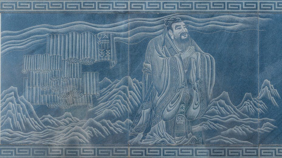 孔子信天，「天人合一」是儒家理想，而中國文化是儒道佛三教合一，三教在高層次是哲學，在民間卻是萬佛朝宗。（Shutterstock）