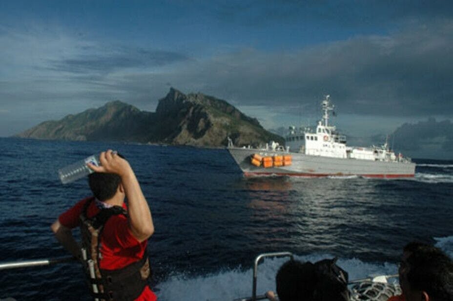 釣魚台本來就是宜蘭縣的外島，怎會變成日本的外島呢？（亞新社）