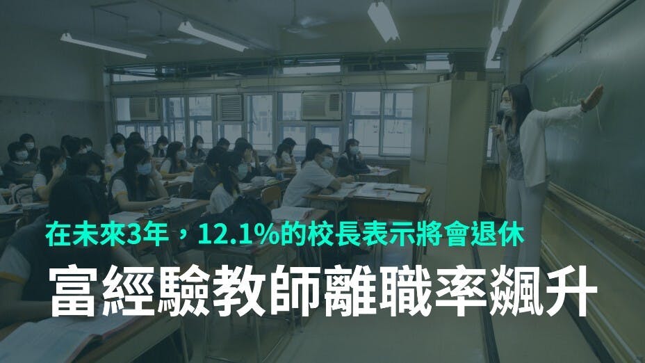 學校對學生離校及教師離職的情況不表樂觀，少於20%相信這趨勢會減少。（灼見名家製圖）