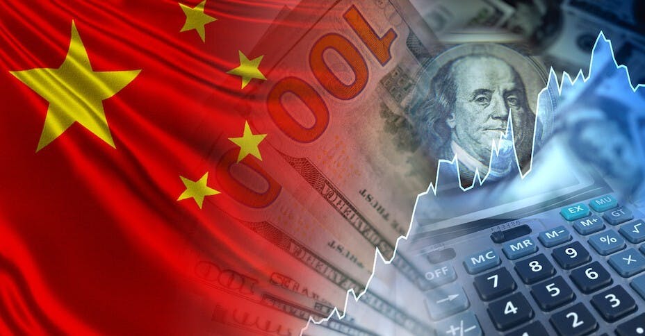 即使在疫情下，中國2021年GDP成長仍然有望超過7%。（Shutterstock）