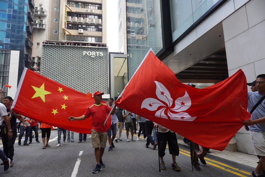 「一國兩制」符合所有在港持份者的利益，是所有人最大的公約數，誰破壞「一國兩制」，誰沒有好下場。（亞新社）
