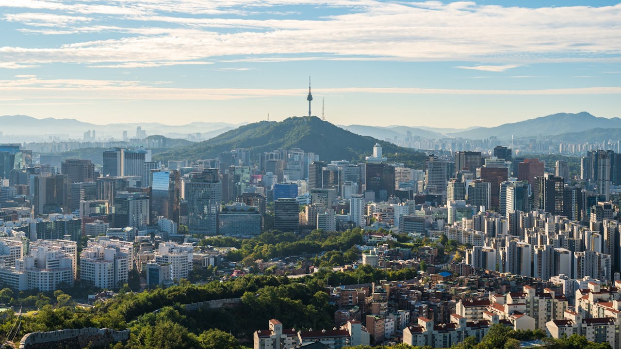 南韓興旺，是因為其山水形勢符合八運的「零正」格局。（Shutterstock）