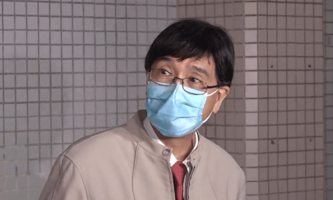 袁國勇強調，若未能控制社區爆發，醫院難解決交叉感染風險。（NowTV影片截圖）