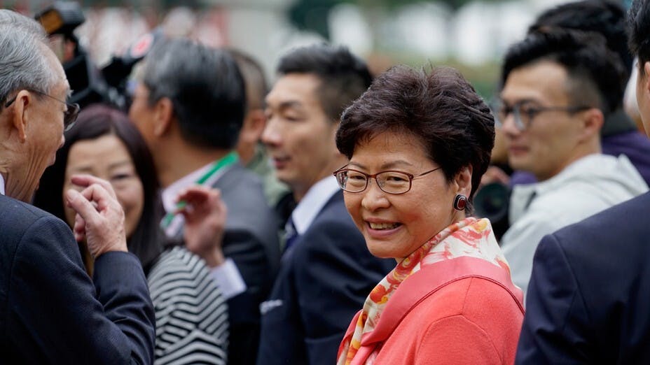 林鄭月娥作為香港有史以來的第一位女特首，也是第一位出自香港大學的特首。（Shutterstock）