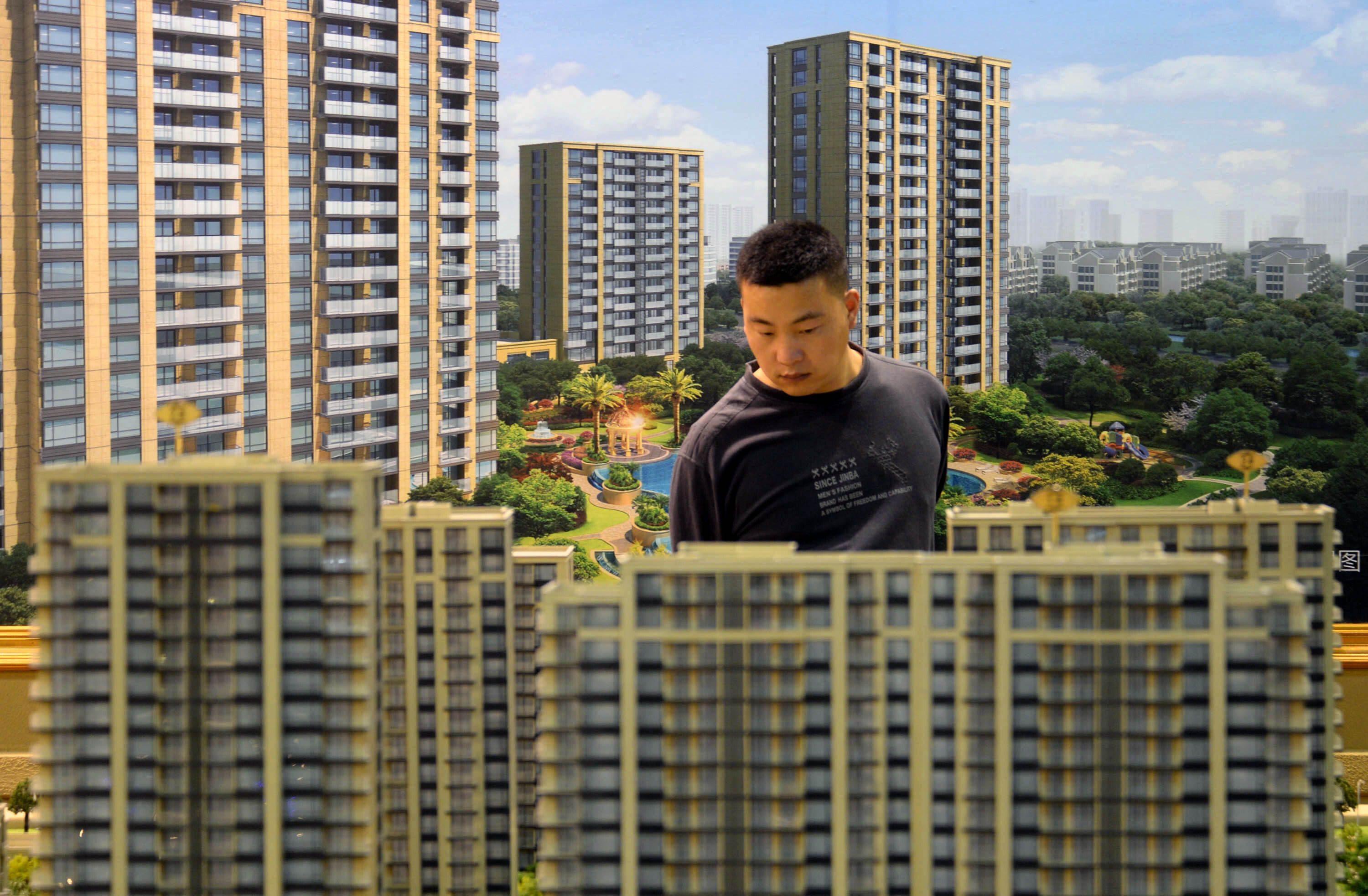 中國人對投資房地產的偏好遠比其他國家的人強烈（亞新社）