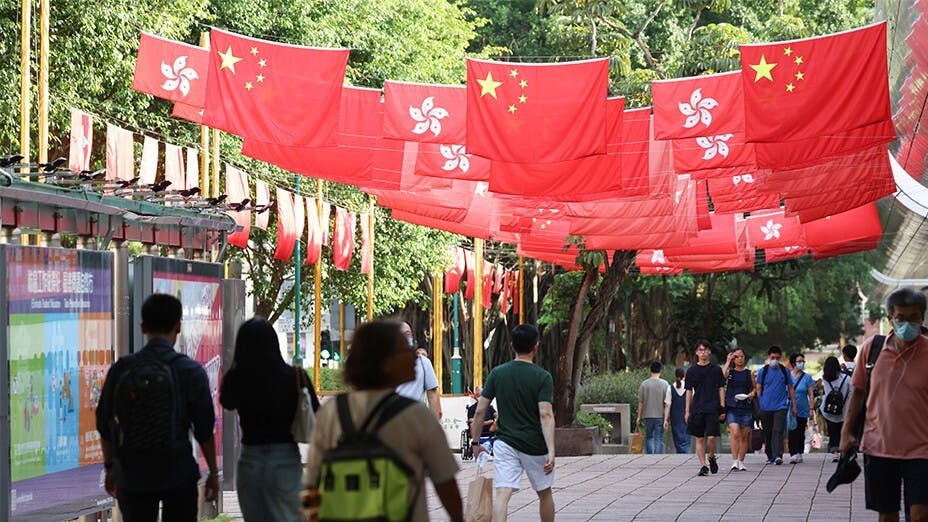 5年過去，時移勢易，香港由亂及治進入由治及興。（Shutterstock）
