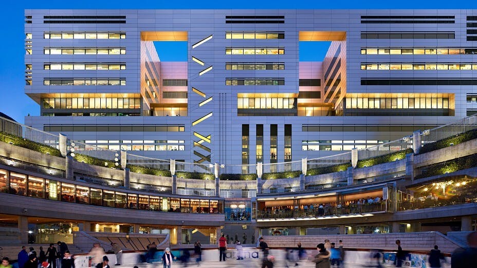 長實上周五宣布以123.9億元沽倫敦甲廈5 Broadgate。（Buro Happold圖片）
