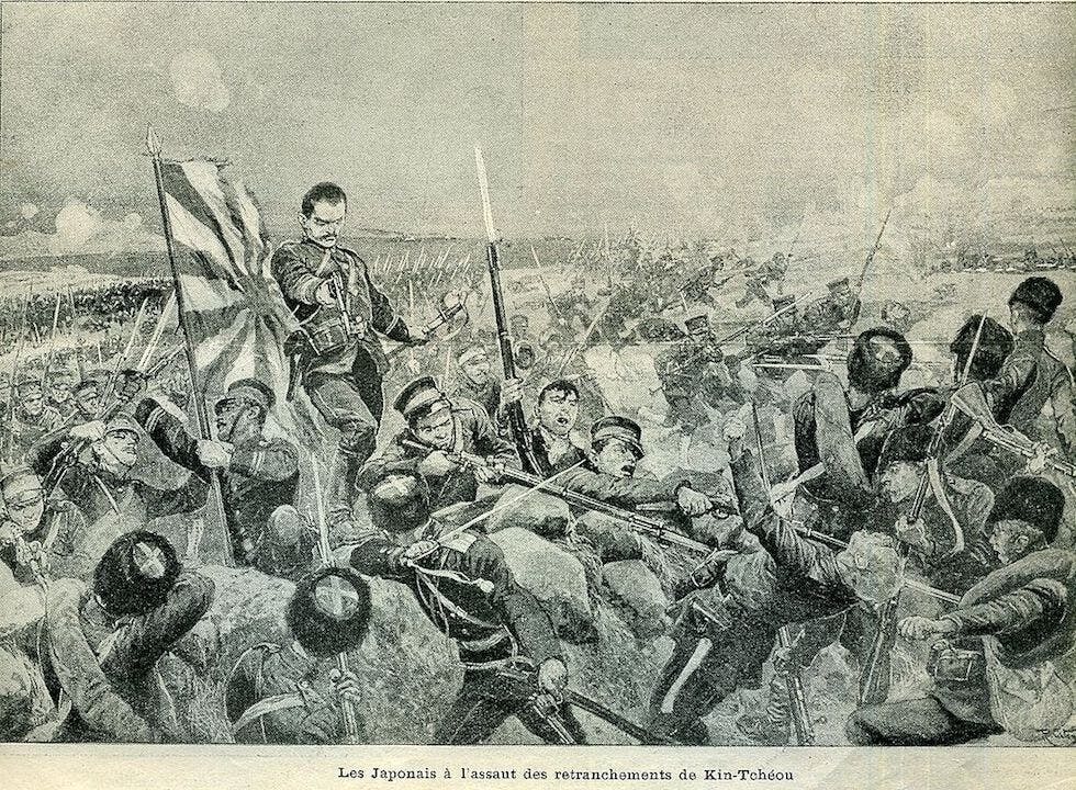 1905年底，日本為爭取清廷承認他們在日俄戰爭中取得勝利的權益，便頒布《清國留學生管理規則》。（Wikimedia Commons）