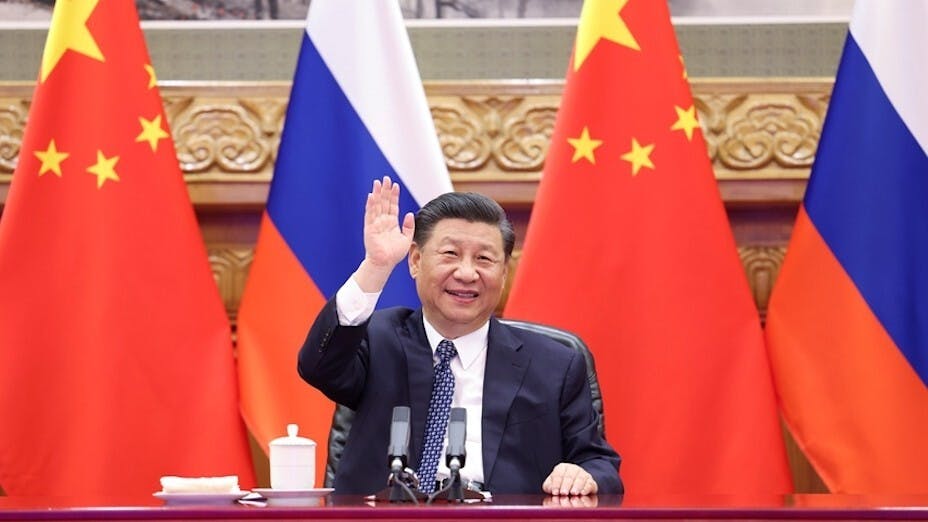 以習近平為首的中國領導人，一直致力將中國的多邊主義推廣到全球。（亞新社）