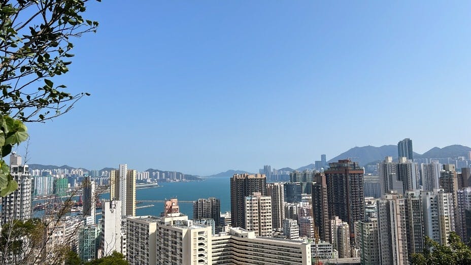 一心一德，貫徹始終，留港建港，香港明天會更好。（作者提供圖片）