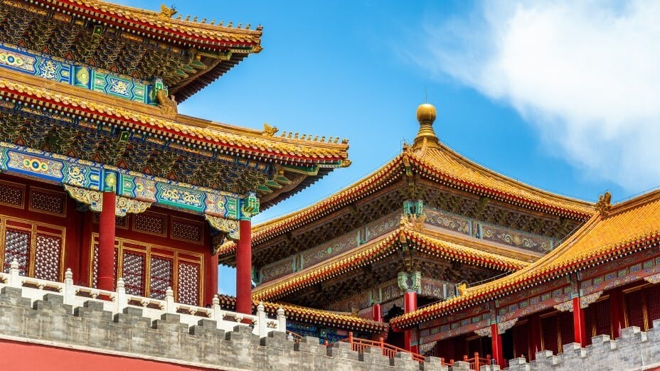 中國歷史上都是皇帝面南，在科技上領先全世界，只是到了清朝雍正後，皇帝不住乾清宮，改為住養心殿。（Shutterstock）