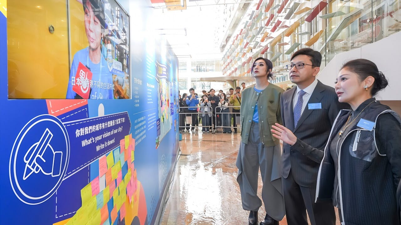 UNICEF HK以「生命中的首7000日」為展覽主題，展出小朋友於18歲前所面對的種種挑戰。（作者提供）
