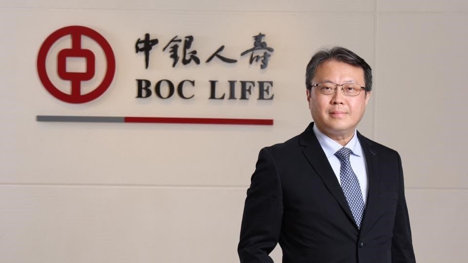 中銀人壽執行總裁鄧子平（中銀人壽Facebook）