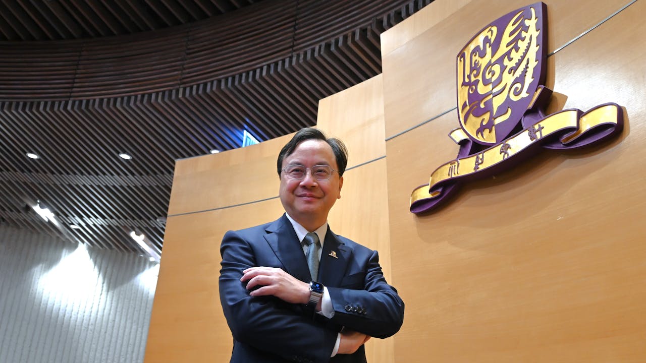 盧煜明校長坦言很多問題需要解決，例如覓地興建新的研究生書院。