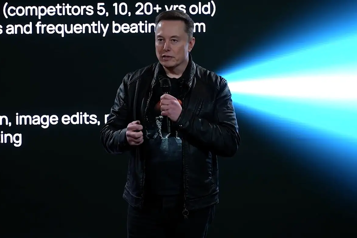 馬斯克舉行全員會議，並在 SpaceX 合併後概述 xAI 的新架構。｜Photo Credit: X.com