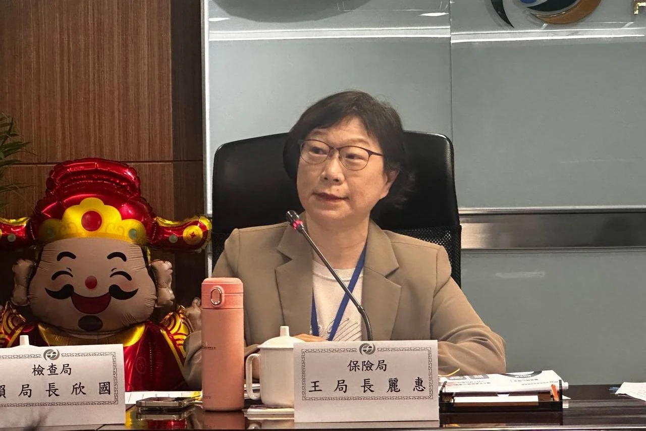 保險局長王麗惠出席金管會端午節記者會。Photo Credit: Gia for BI