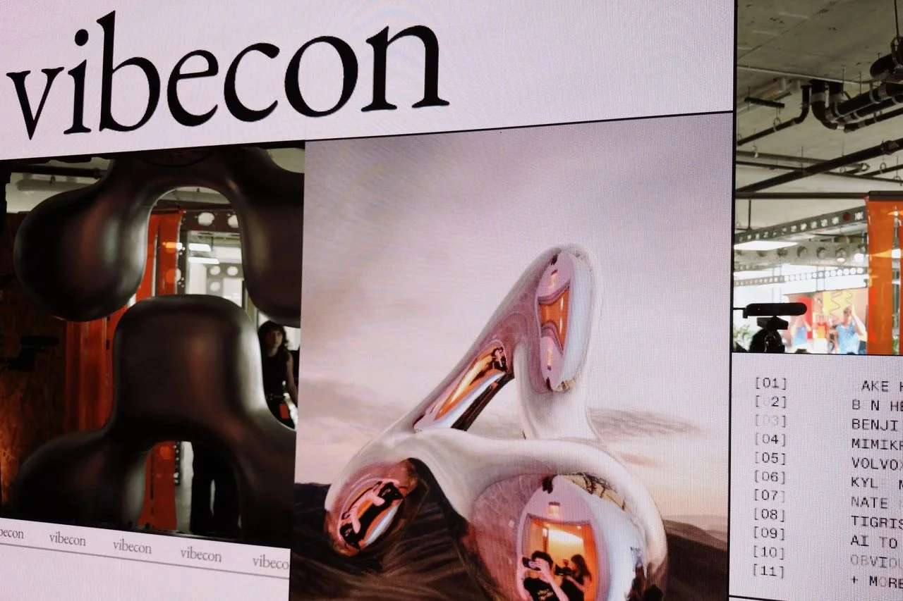 Business Insider 記者在 Replit 舉辦的「Vibecon」體驗何謂品味。｜Photo Credit: Sydney Bradley/BI