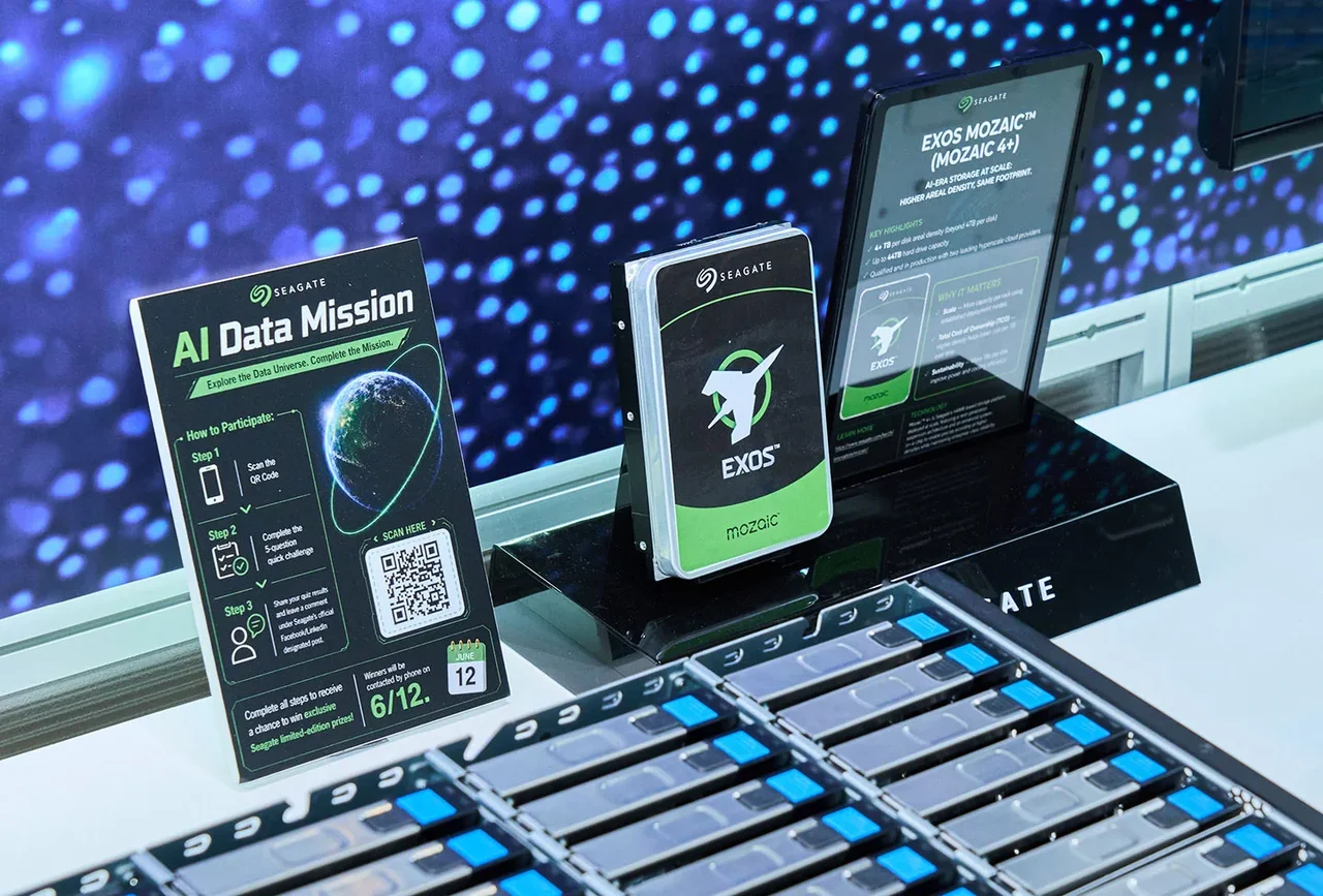 迎戰 AI 資料洪流時代!Seagate 攜手四大夥伴於 COMPUTEX 2026 展現次世代儲存生態新格局 - INSIDE
