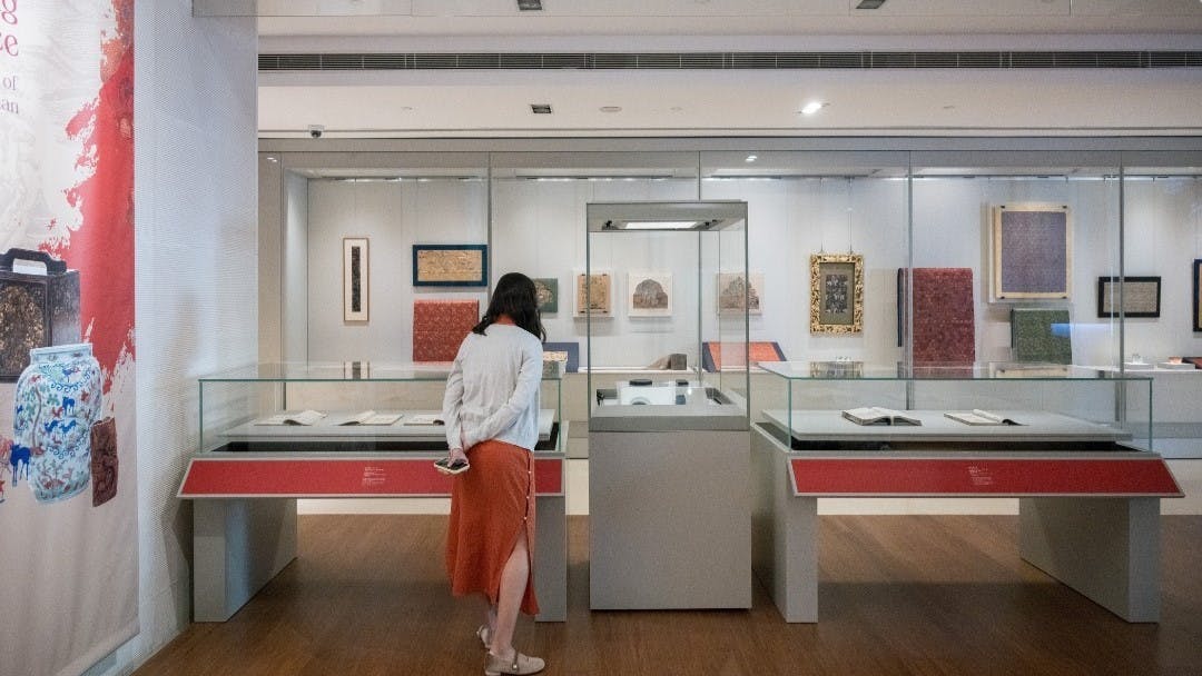 香港中文大學文物館現正舉行「浮世清音──晚明江南藝術與文化」展覽。（中大文物館Facebook）