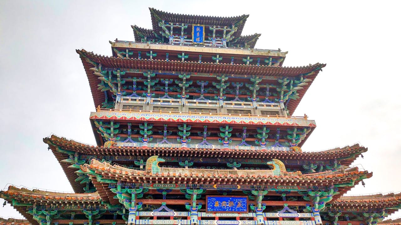 鸛雀樓的復建工程於2002年完成，已成為文化地標。