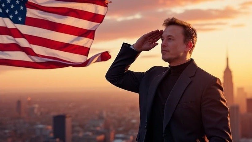 7 月 6 日，馬斯克宣布 「美國黨的成立是為了讓（美國人）重獲自由」。（Elon Musk X）