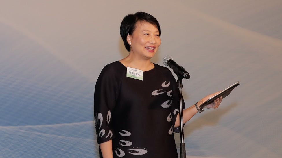 謝凌潔貞2021年退休前任職前民政事務局常任秘書長。（政府新聞處）