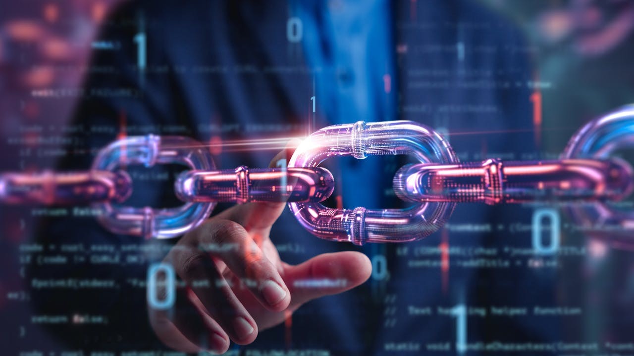 區塊鏈的使用可以分為三種類型：作為數字資產、制度機制、數字基建。(Shutterstock)