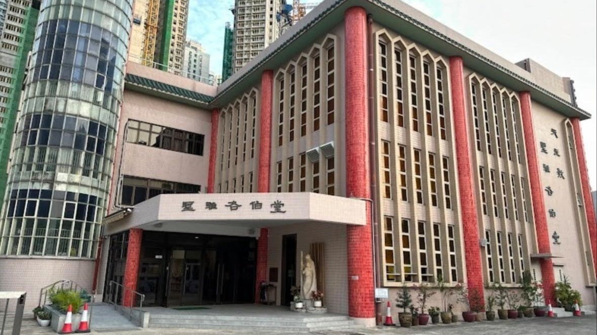 油塘的聖雅各伯堂外貌