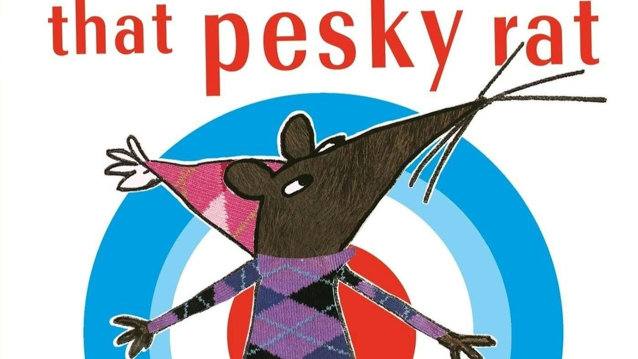 That Pesky Rat說一頭以垃圾桶為家的老鼠,想做人家的寵物。(Amazon)
