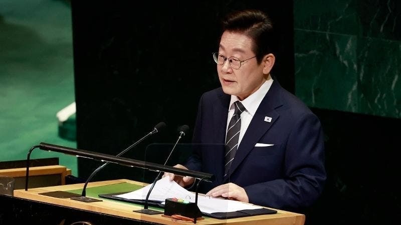 對李在明來說，如何平衡好美日韓與中日韓的關係至關重要，但也困難重重。（韓國政府網）