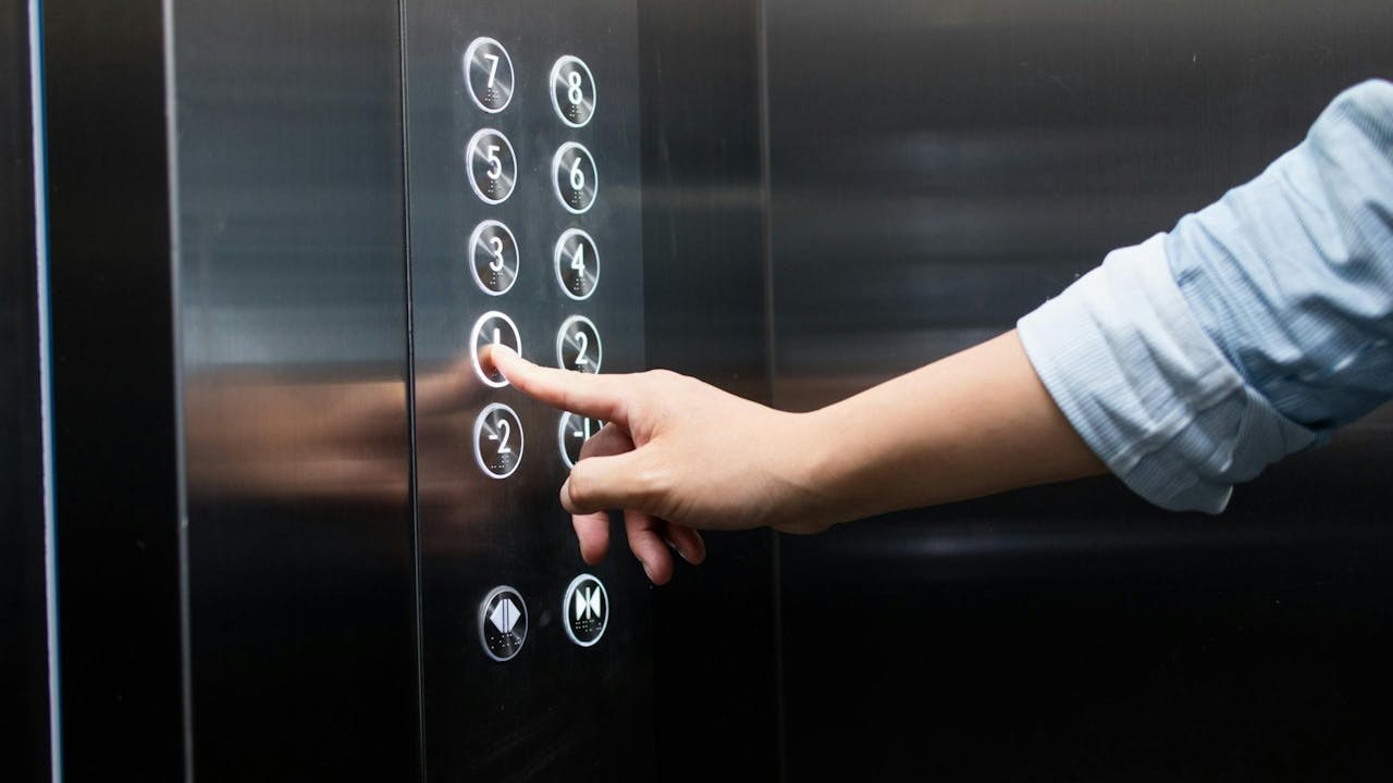 有時成年人也難免想消消氣、發發癲，對我來說，電梯內是好機會。（Shutterstock）