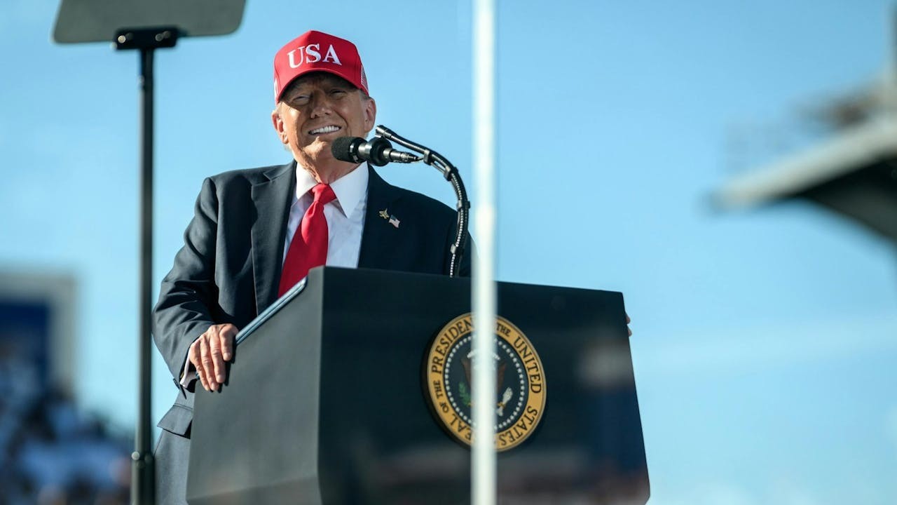 特朗普的激烈反應印證了,中國反制措施迅速且精準地擊中了美國痛點。(白宮)